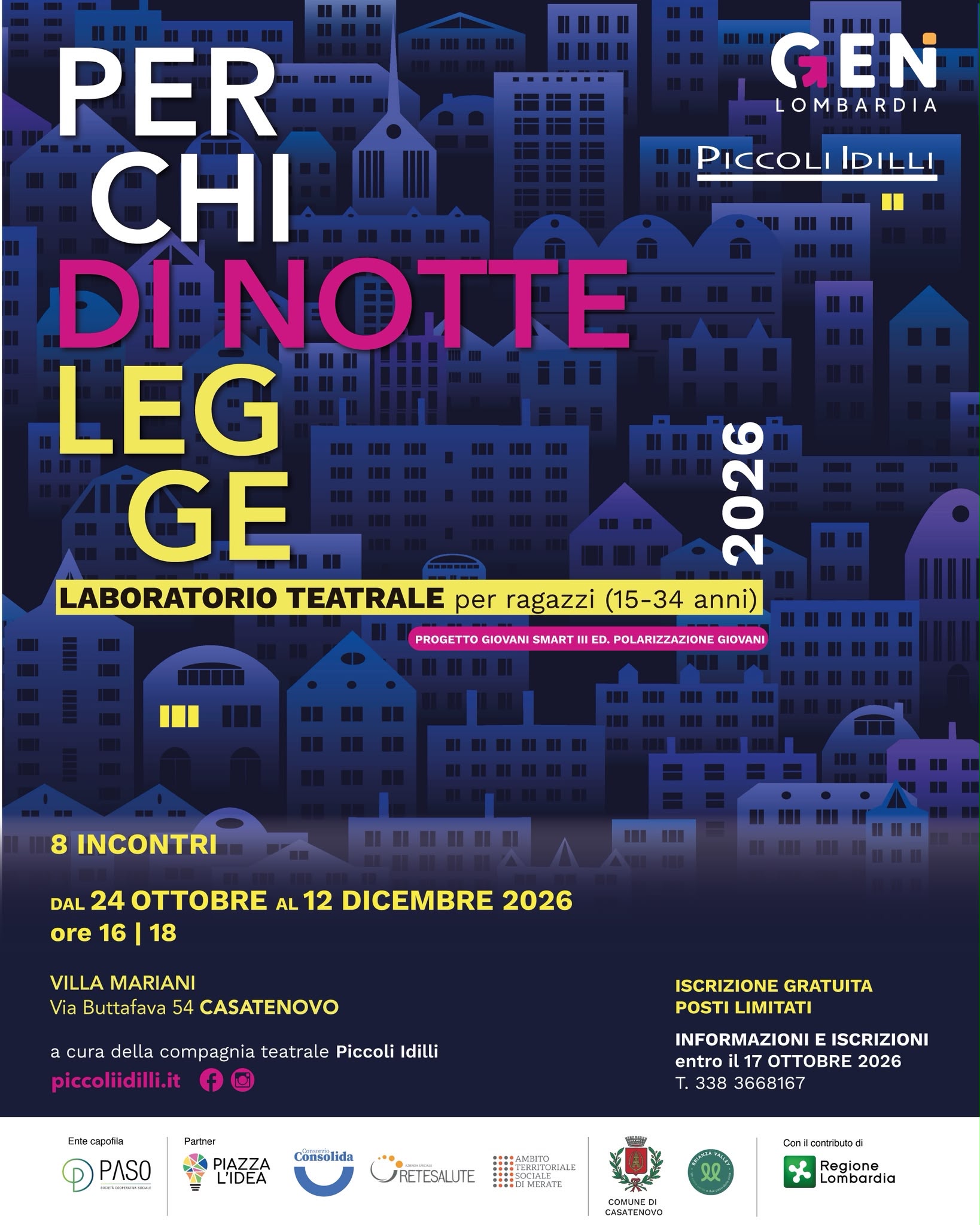 PER CHI DI NOTTE LEGGE